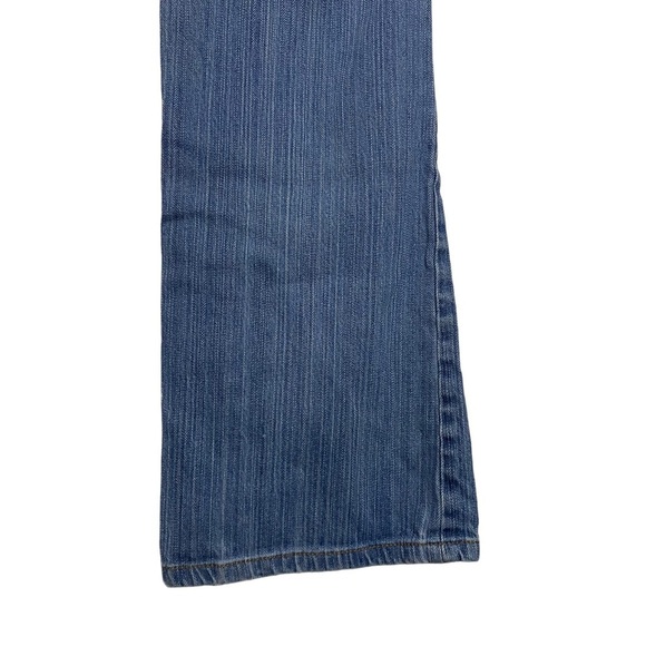Banana Republic Factory Mid Rise Boot Cut Jeans Medium Blue Wash Denim 28 6 - Picture 12 of 16